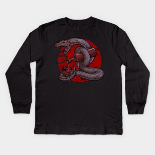 Serpent Tempter Kids Long Sleeve T-Shirt